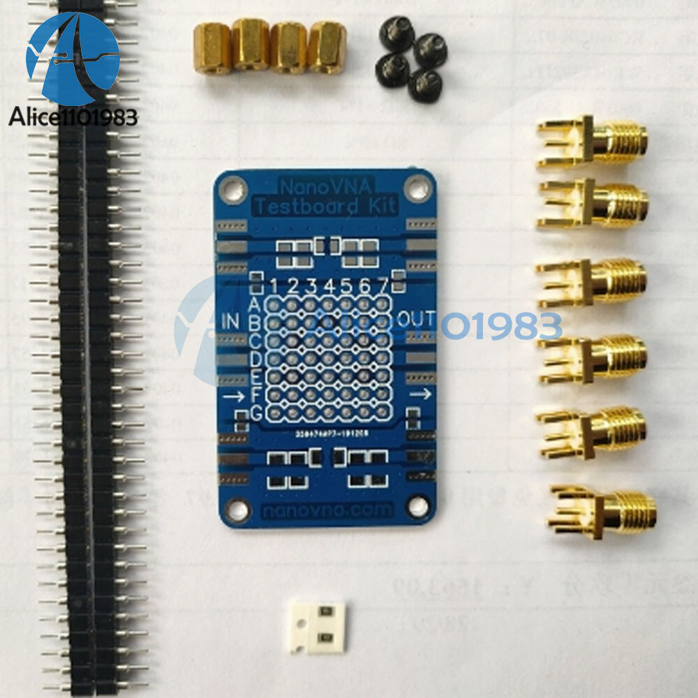 NanoVNA Test Board Vector Network Analysis Test Board Demo Demonstration Board