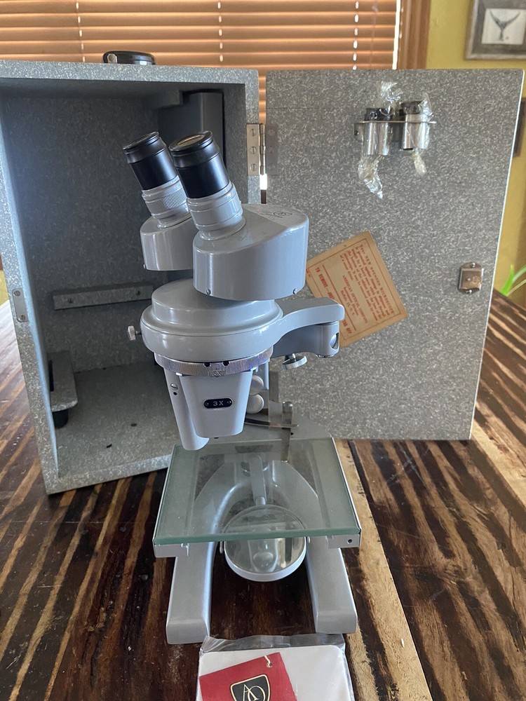 ao spencer microscope vintage