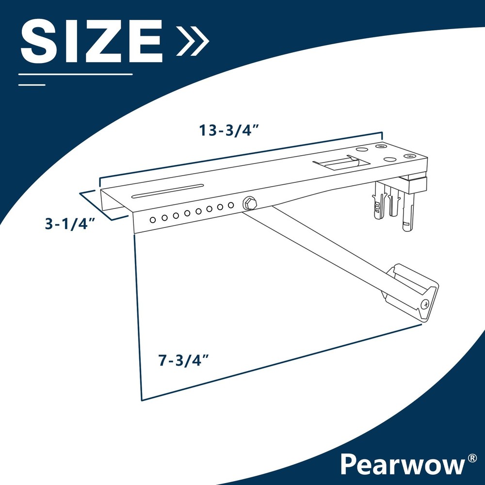 Window Air Conditioner Support Bracket, 85 lbs Light Duty Air Conditioner Sup...