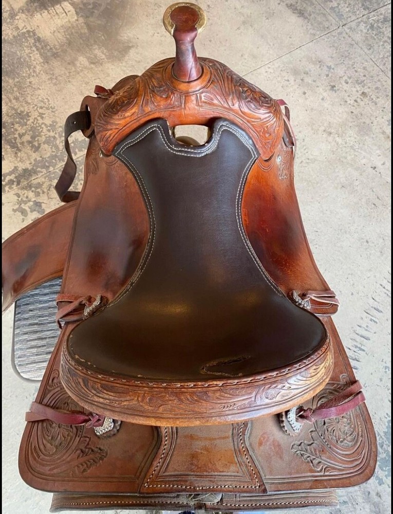 16” equitation style show/pleasure practice saddle 