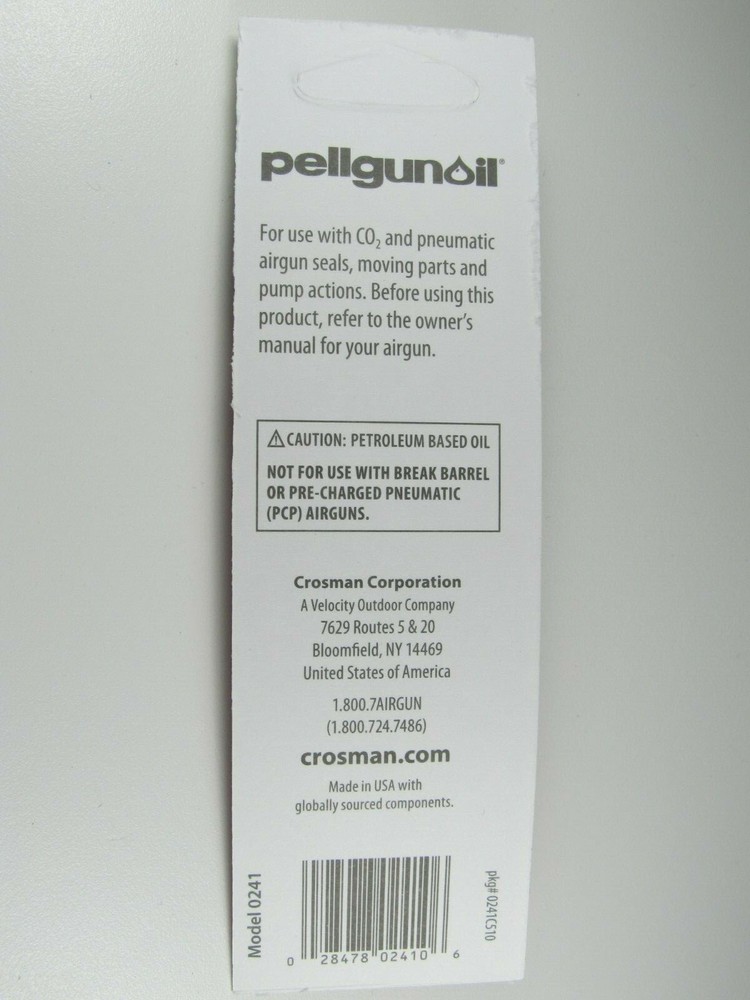 CROSMAN PELLGUNOIL