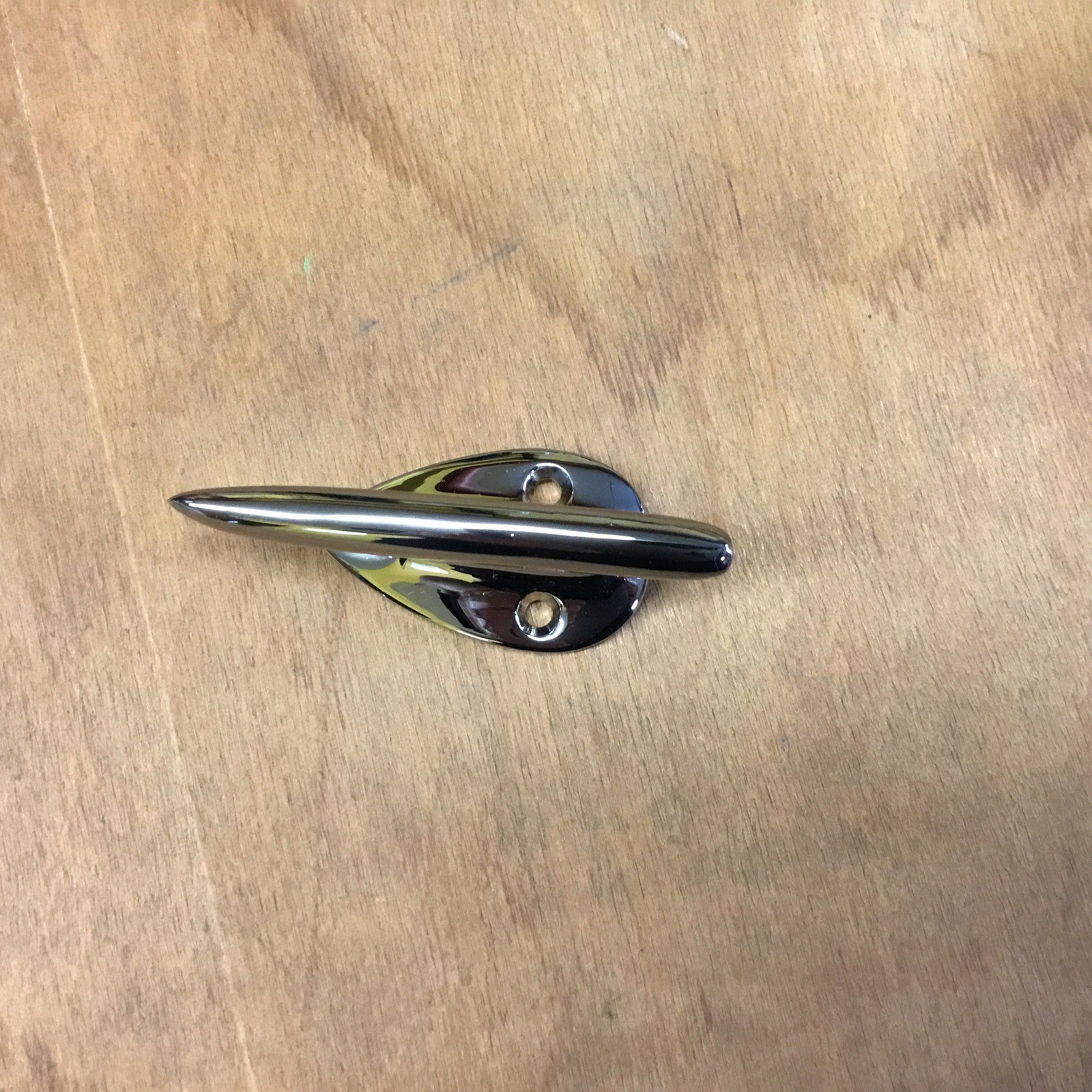 Boat Cleats Chrome Plated Brass 3”