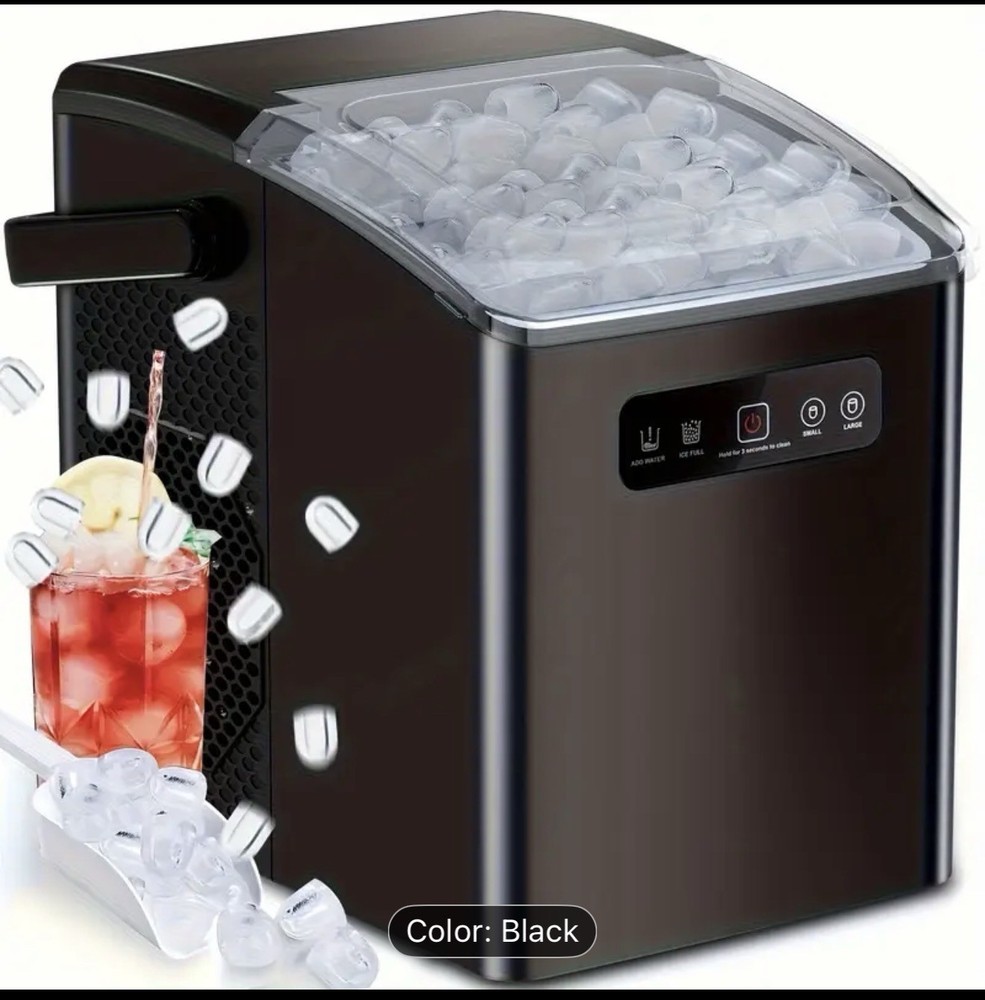 Portable 4L Mini Fridge With Ice Maker