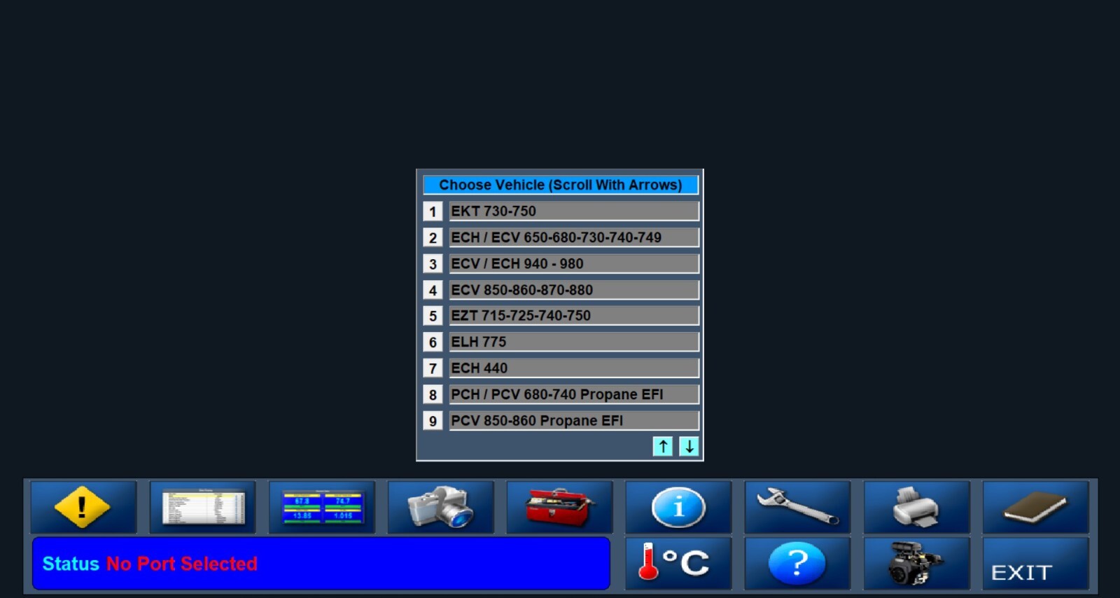 Kohler EFI Diagnostic system kit