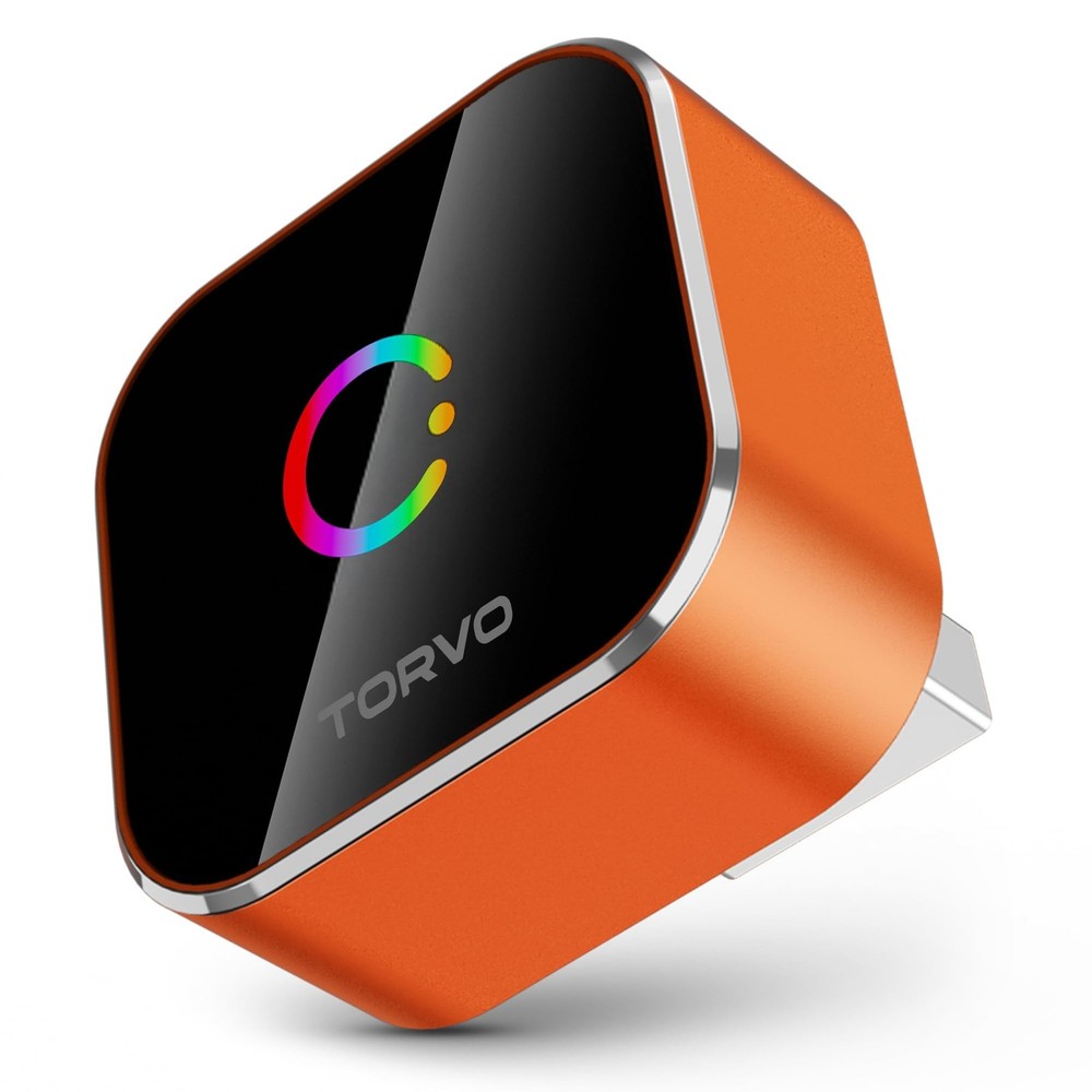 TORVO Mini Wireless CarPlay Adapter for Car Wireless Android Auto, Plug & Pla...