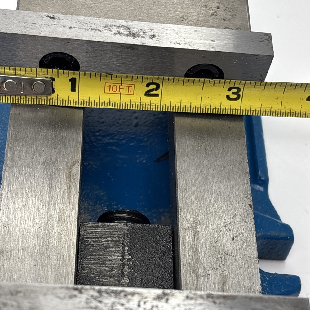 Precision Machine Vise W/Solid 3-3/8" Jaws 3" Opening Unbranded
