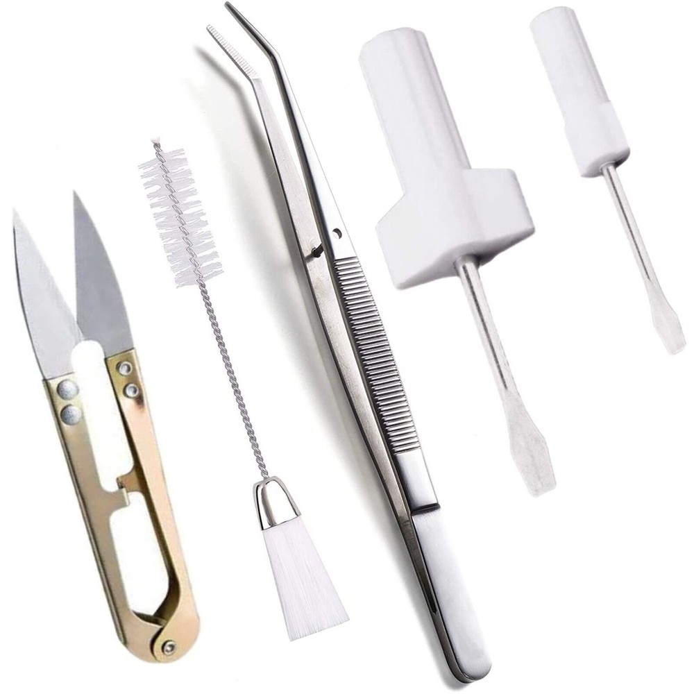 Sewing Machine Overlock & Serger Thread Service Kit - tweezer Screwdrivers...