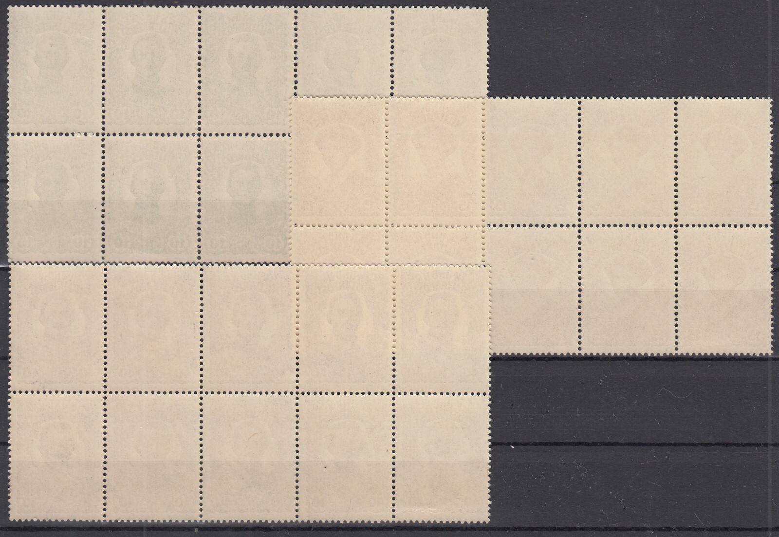 IY25497/ BOSNIA HERZEGOVINA – MI # 144 / 146 MINT MNH BLOCKS OF 10