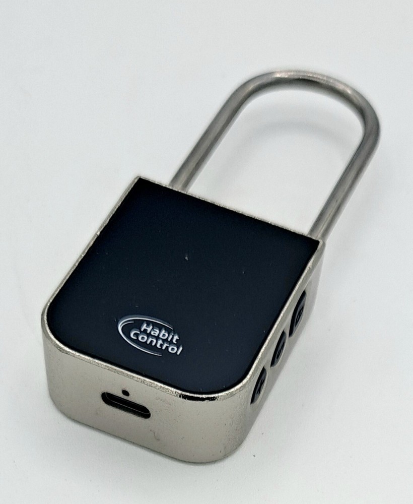 Metal Timer Lock - Smart Padlock for Kitchen Cabinets, Timed Out Keyless Pad ...