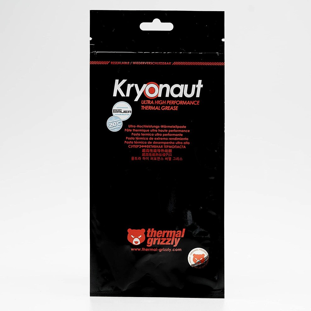 Thermal Grizzly Kryonaut The High Performance Thermal Paste for Cooling CPU/GPU