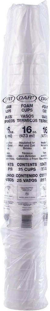 Dart DCC16J16 Drink Foam Cups