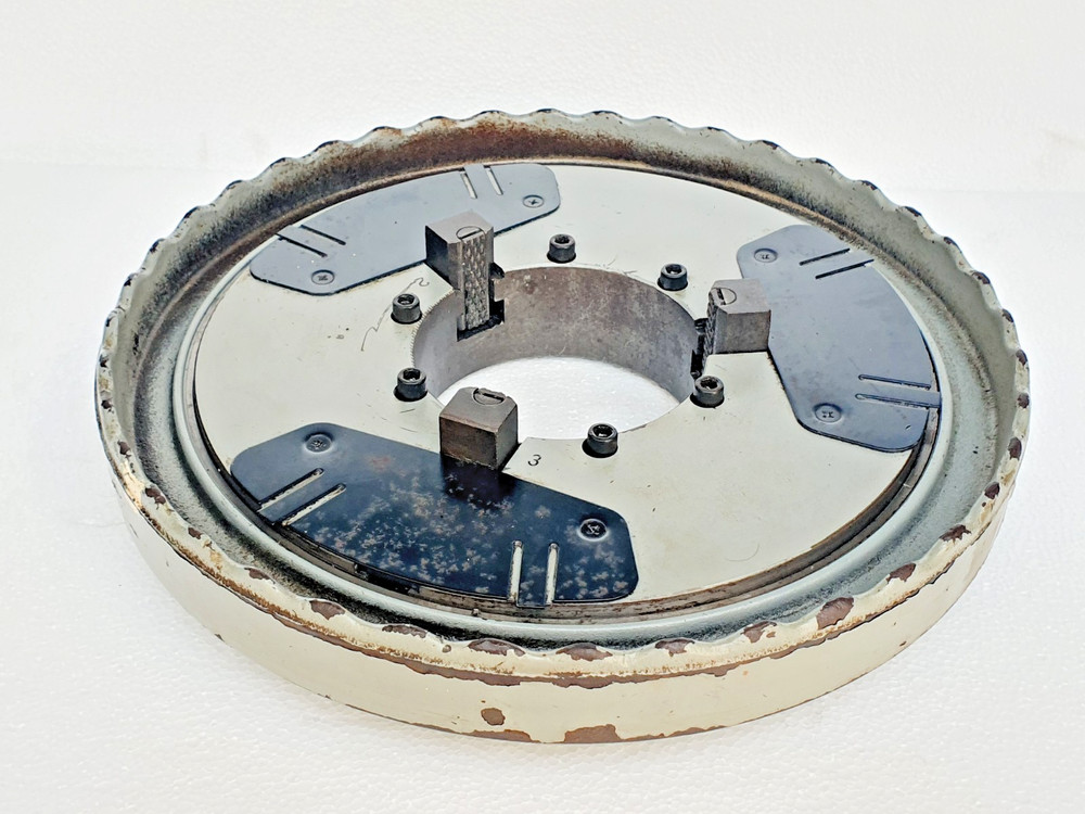 RIDGID 1224 Front Chuck with Jaw Inserts for Pipe Threading Machine, HammerWheel