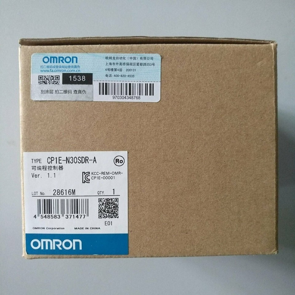Omron CP1E-N30SDR-A Programmable Controller Industry New in box