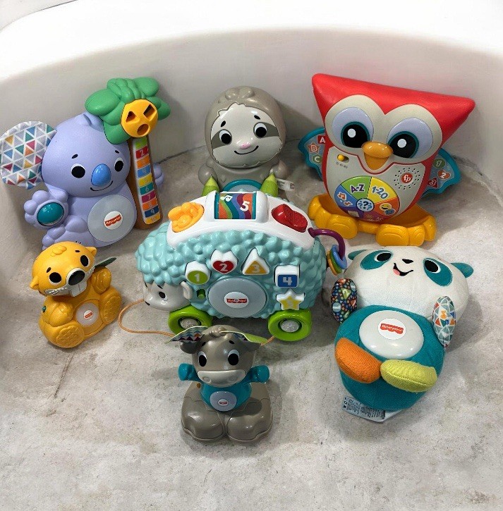 Fisher Price Linkimals 7 Interactive Toys Koala Sloth Beaver Owl Moose Panda +