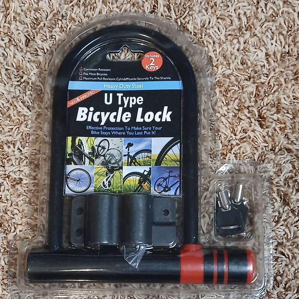 U Type Lock Motorcycle Scooter Bicycle Security