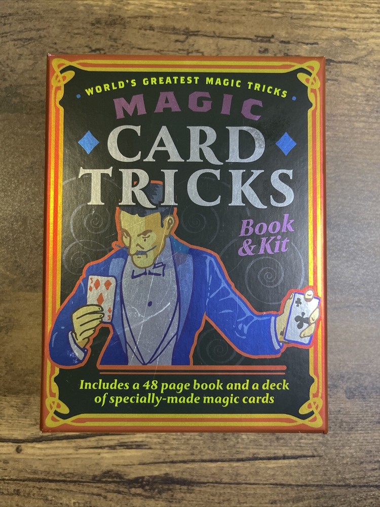 Magic Trick Set - Card Tricks, Mind Reading, Vanishing Card Trick