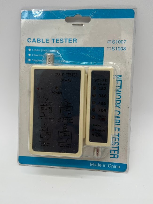 New Network Cable Tester S1007