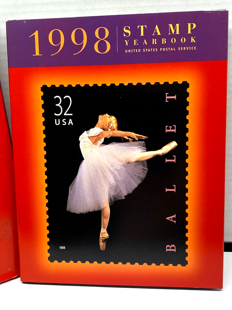 1998 USPS Commemorative Stamp Collection Yearbook with Jacket/ no stamps