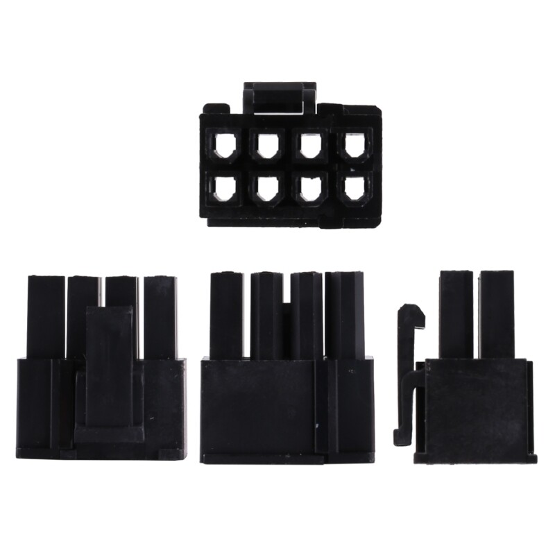 Push in 8pin(6+2pin) Wire Connector for LAN Components