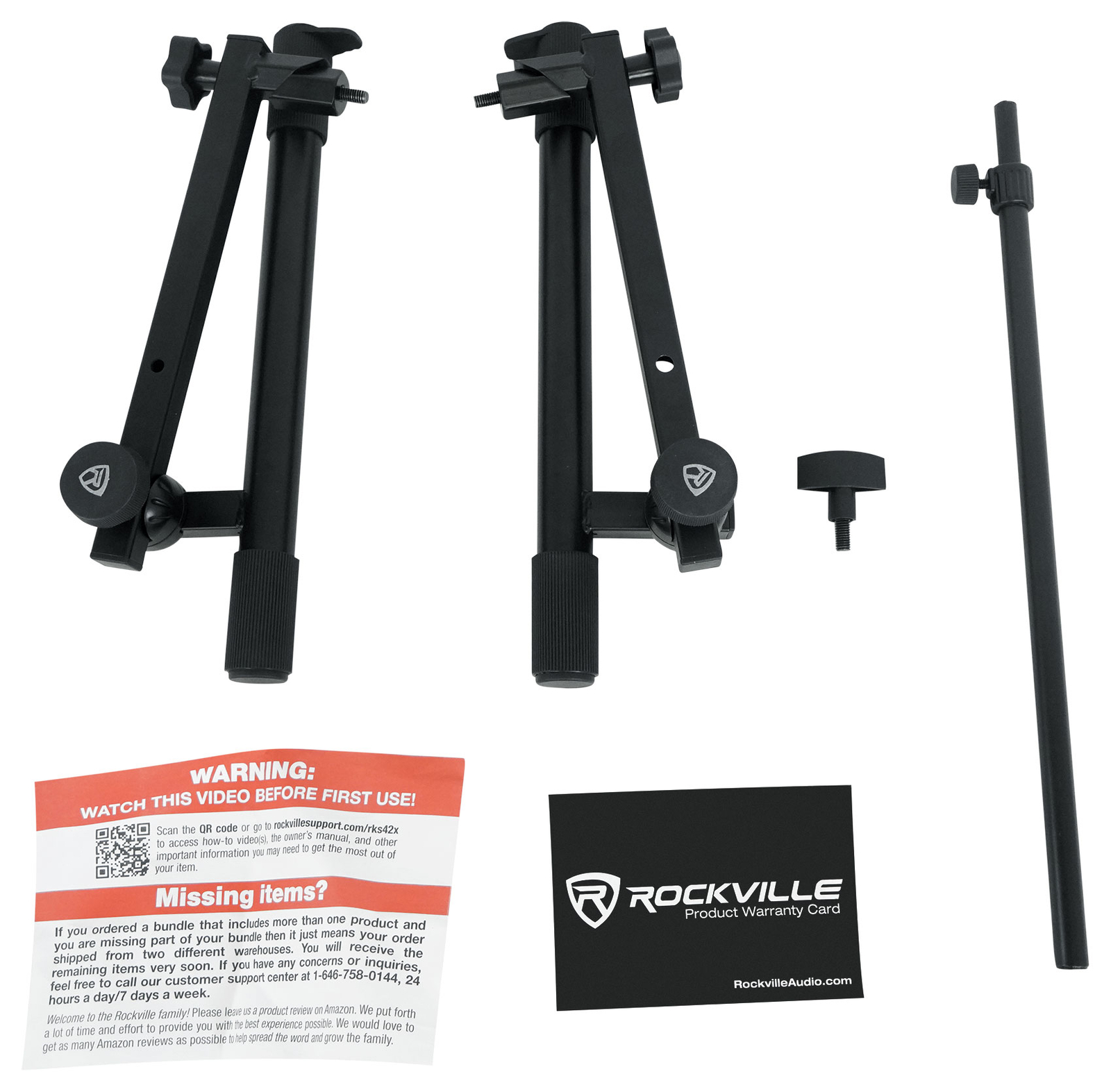 Rockville RKS42X 2-Tier Keyboard or DJ Stand Fits Sequential 2-Tierphet XL