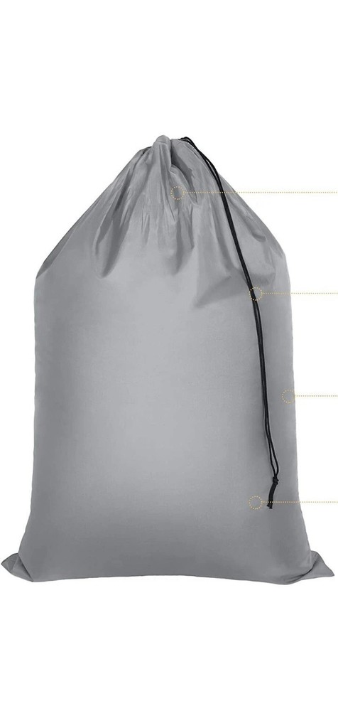 2 Pack Extra Large 30"X40" Washable Laundry Bag Heavy Duty Locking Drawstring