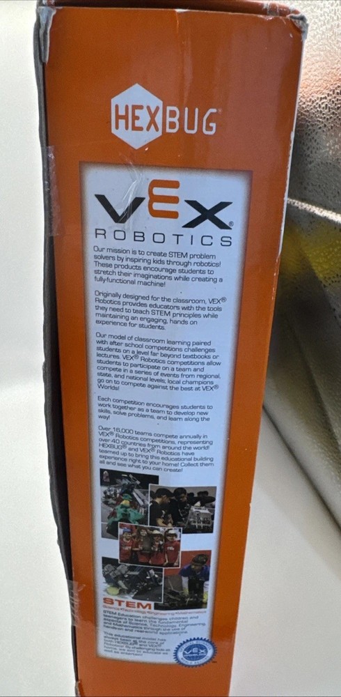HEXBUG VEX Robotics BattleBots Construct Minotaur STEM Starter Build Genius New
