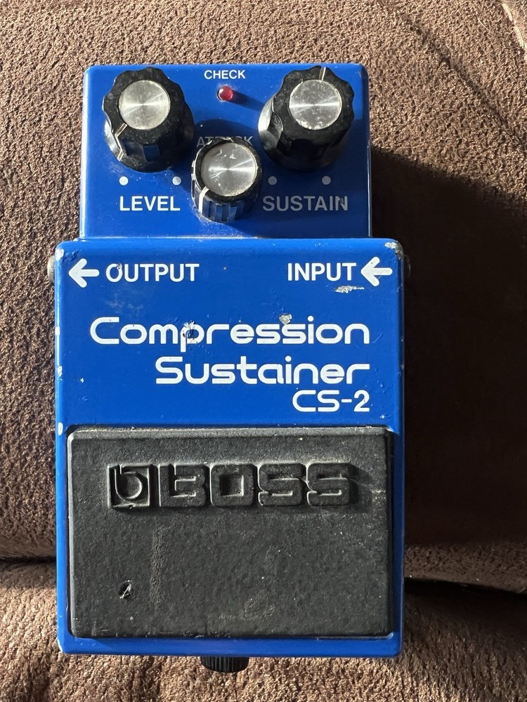 Boss CS-2 Compression Sustainer 1982 Guitar Effects Pedal