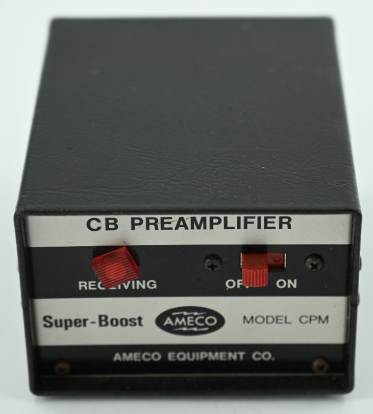 Vintage Ameco Super-Boost CB Preamplifier Model CPM