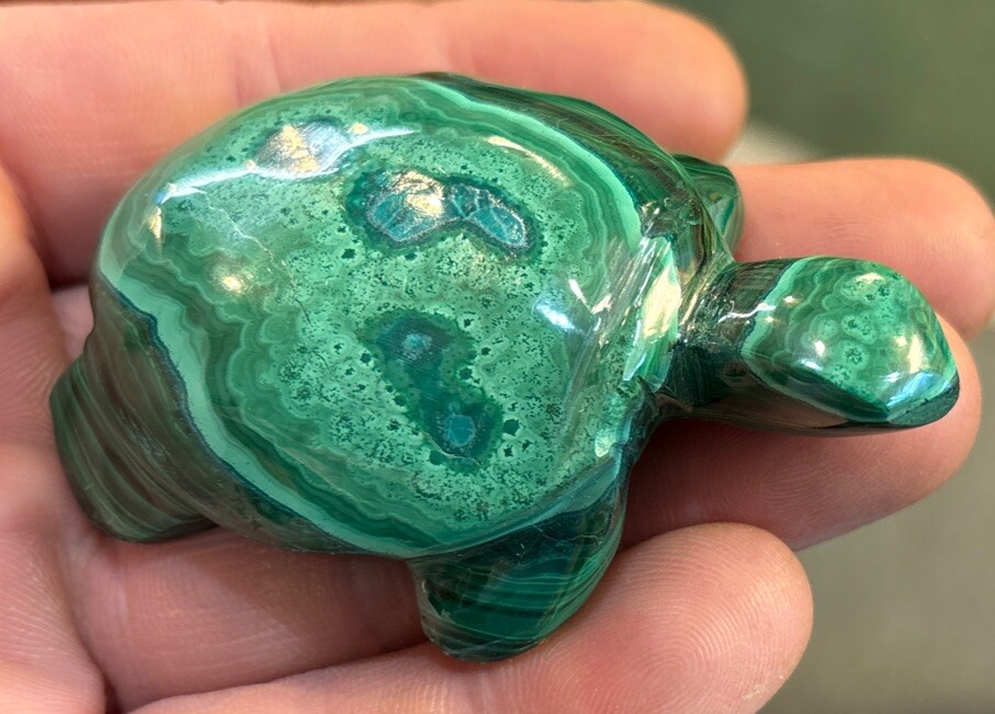 2” Malachite Turtle