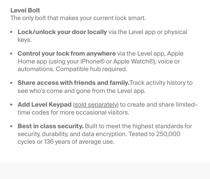 level lock the invisible smart lock 🔒 New Smart Lock . Bluetooth - Wi-Fi