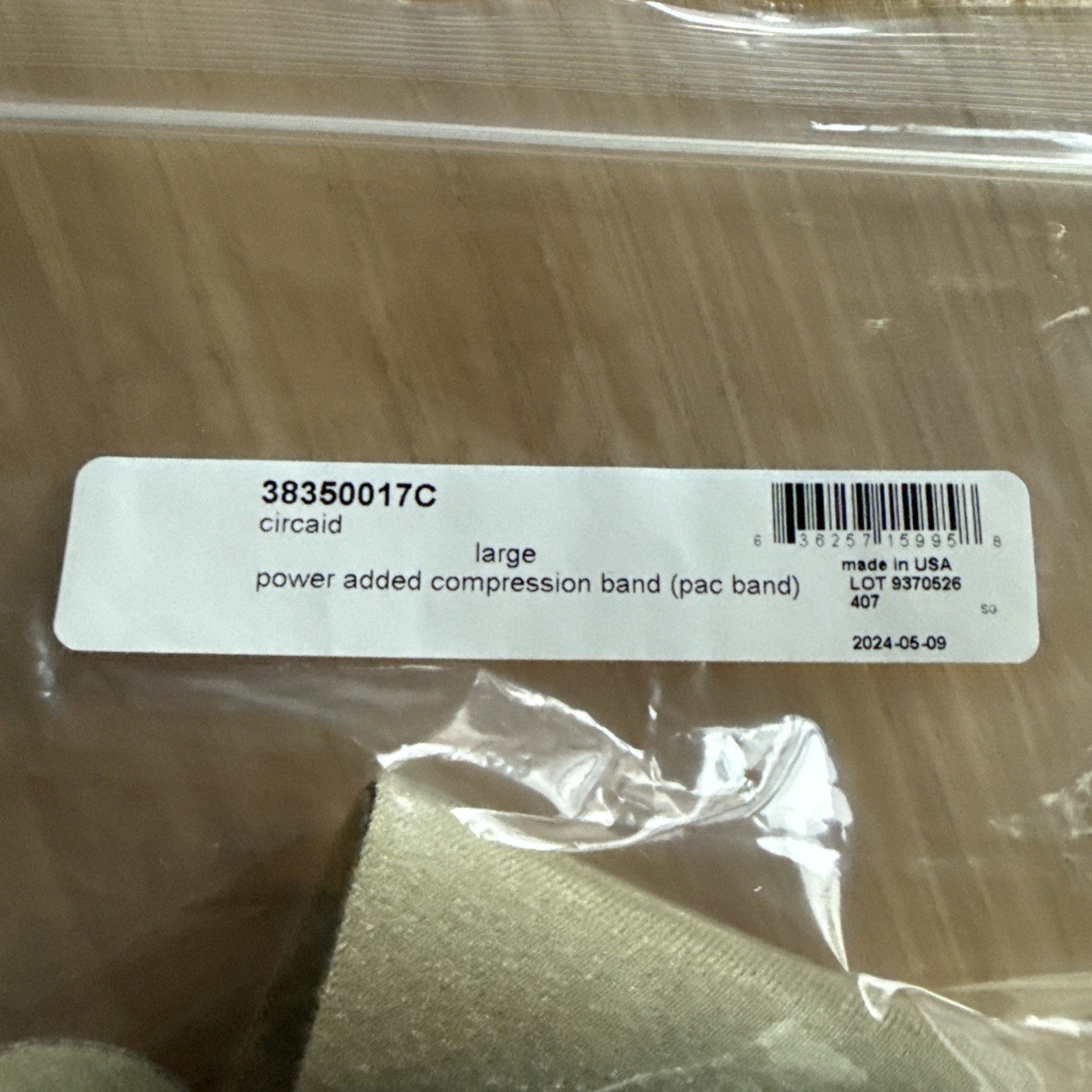 Medi CircAid Power Added Compression Band And Cover Up Lower Leg Large