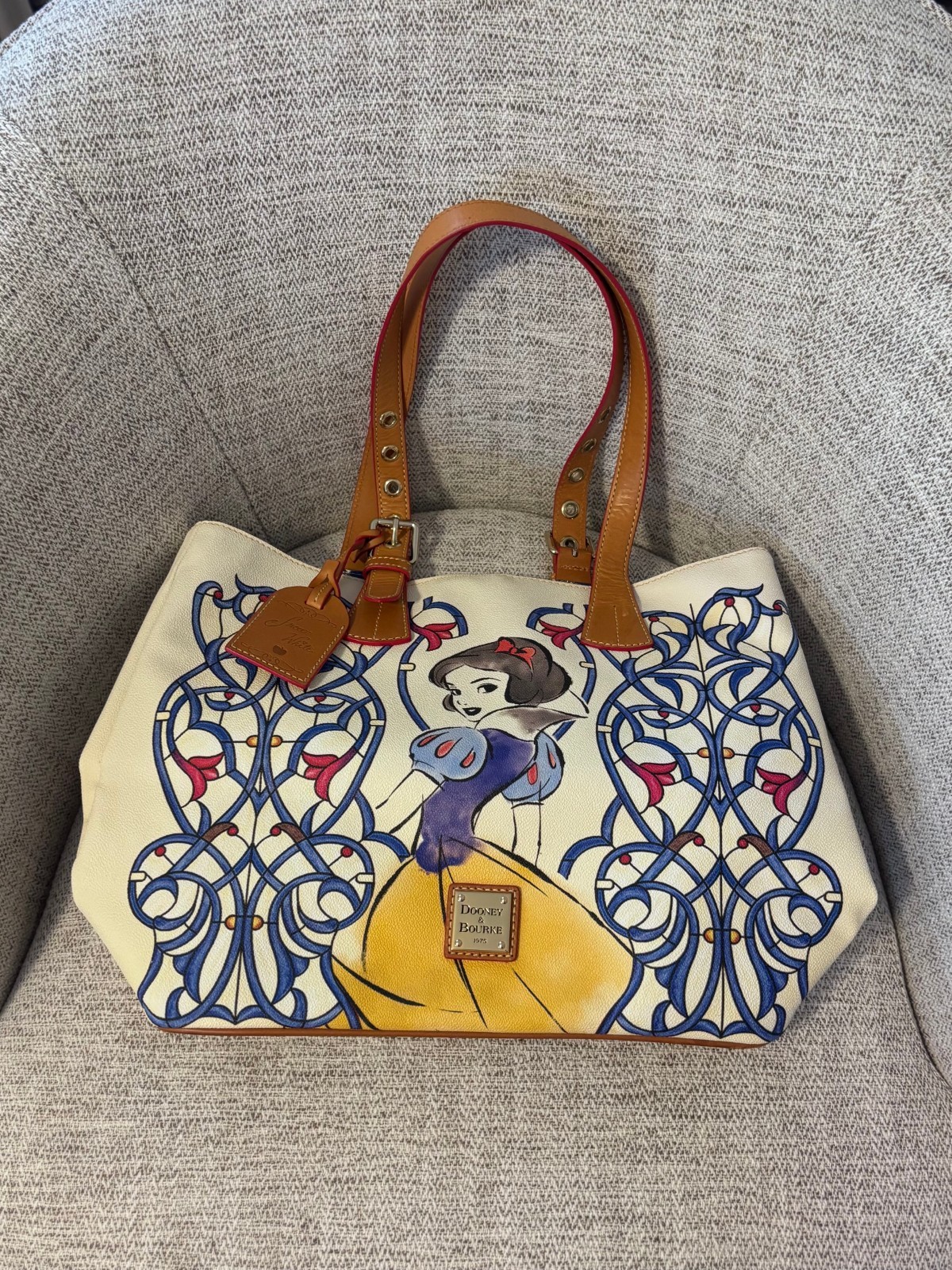 Disney Dooney And Bourke Snow White Large Tote