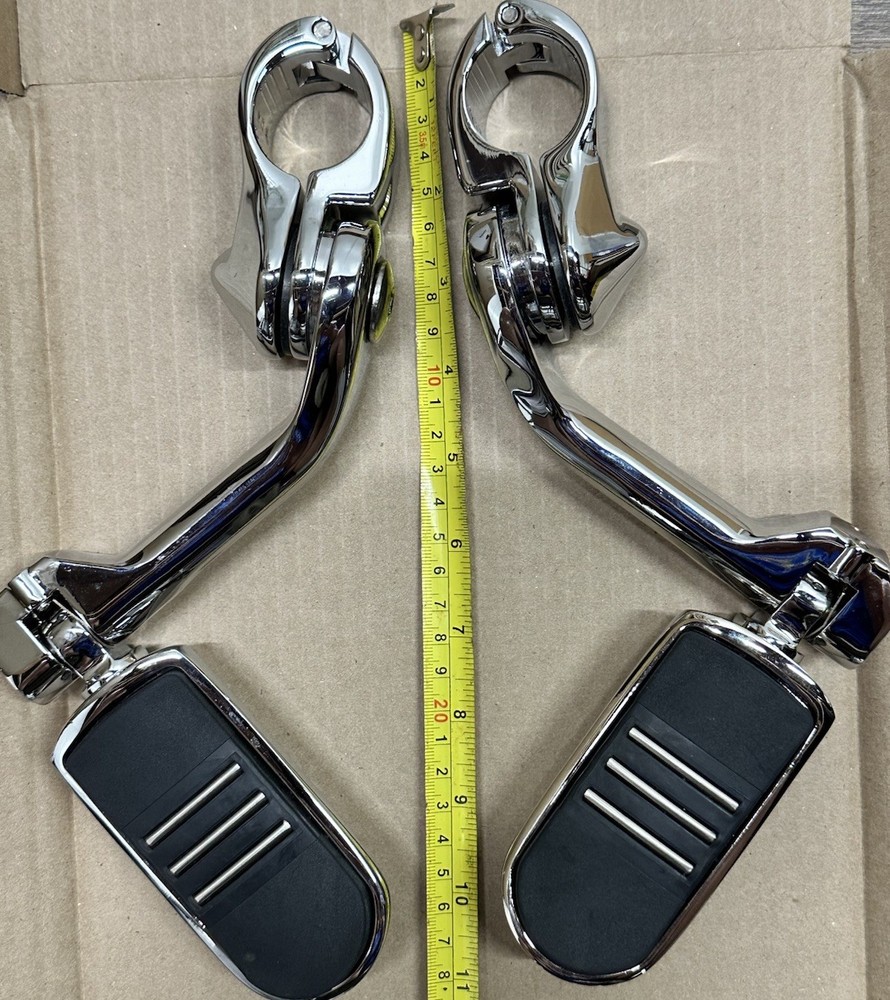 Motorcycle Footed Footrest Long Angle Road