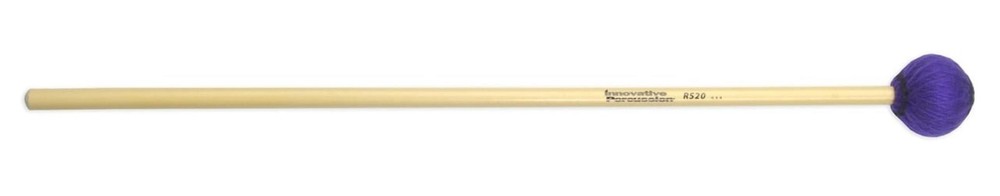 Innovative Percussion RS20 - Medium Marimba / Vibraphone Mallets - Purple Yarn -