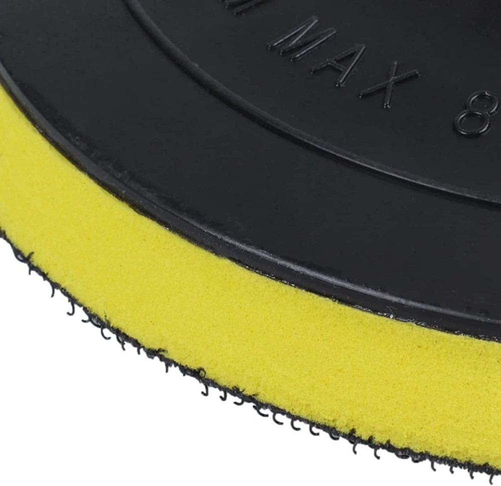 Angle Grinder Sanding Pad 6 inch Flexible Backer Pad Hook Loop Backing 5/8-11 UN