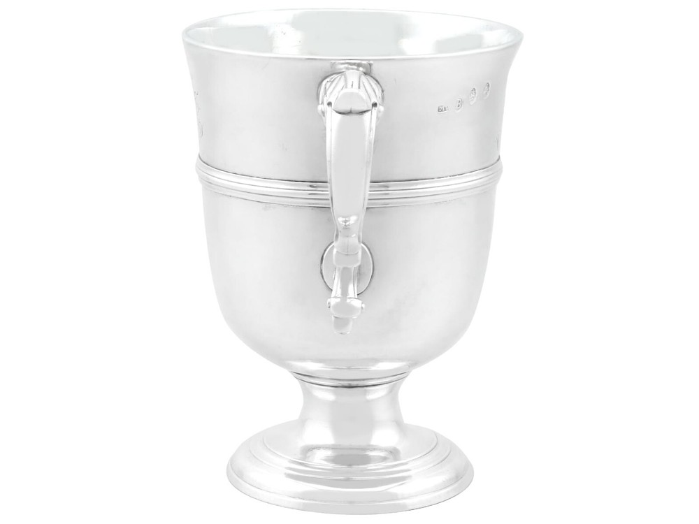 Antique Irish Sterling Silver Cup