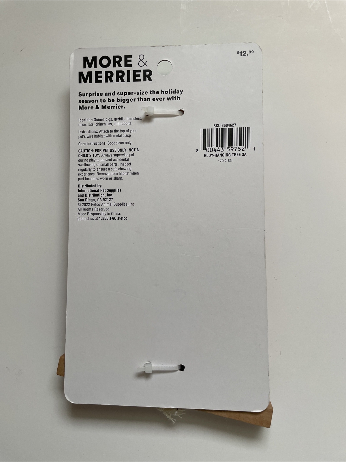 More & Merrier Cat Small Animal Chewable Habitat Toy