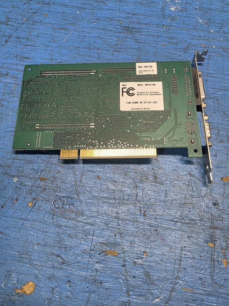 1996 Matrox Msj1170 Computer Card Mga-myst/4n