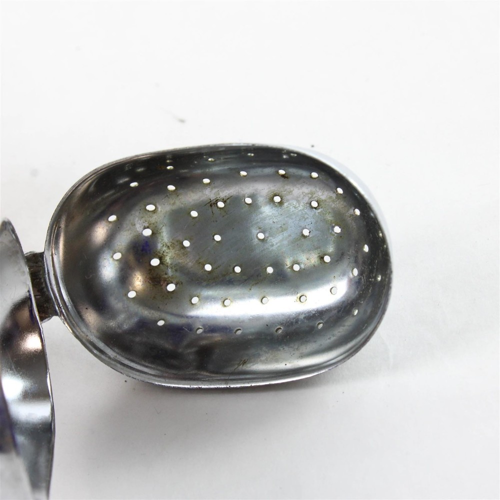 Squeeze Handle Tea Ball Infuser Loose Leaf Tea Strainer 3.25"