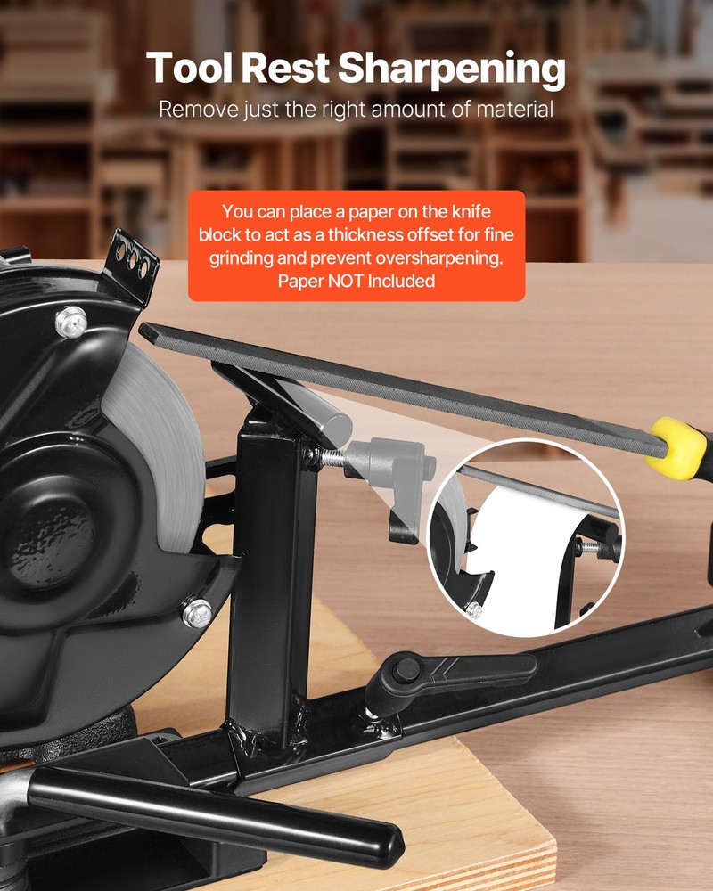 Pro Grind Sharpening System Multi-Grind Jig for 6" & 8" Bench Grinder