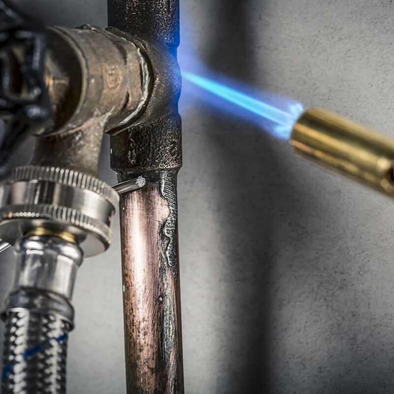 Bernzomatic UL2317 Durable Brass Torch Head for 14.1 and 16 oz. Propane Fuel Cyl