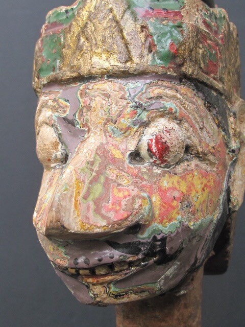 Old Puppet Head, Java Indonesia