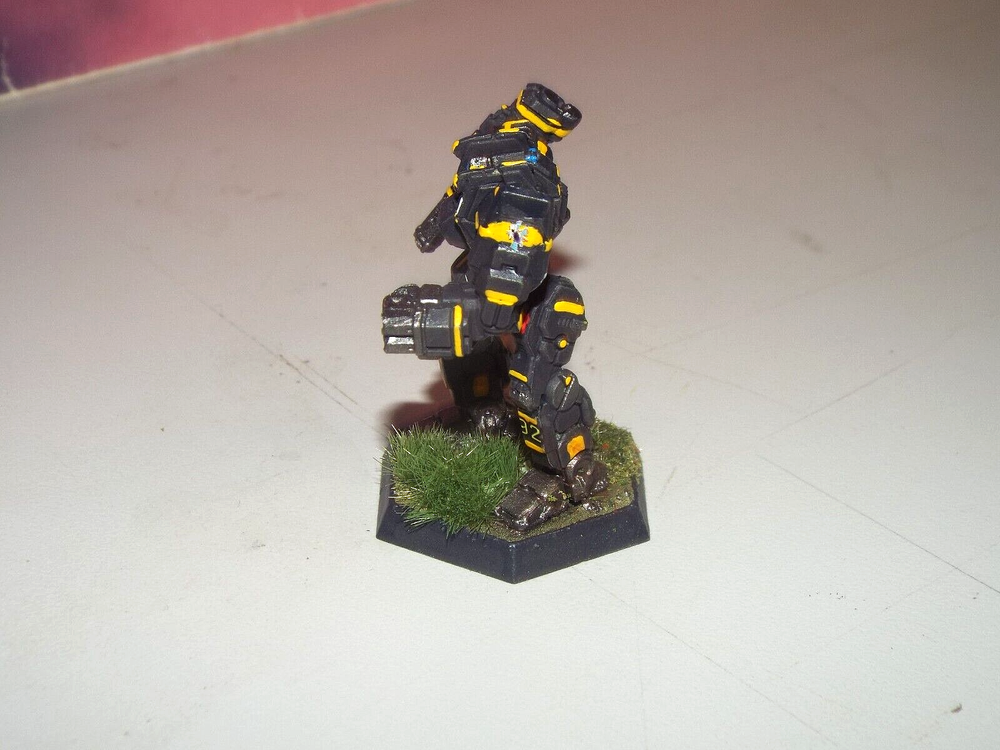 BATTLETECH MONGREL A MECH [CLAN SMOKE JAGUAR] (CATALYST, PAINTED)