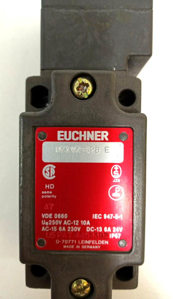 Euchner safety switch NZ1VZ-528 E safety switch