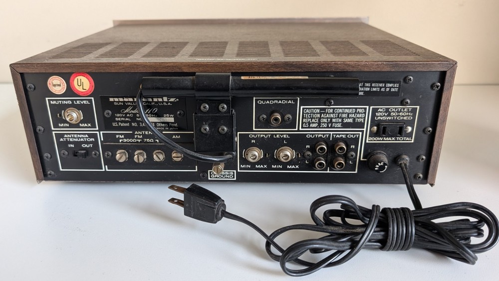 Marantz Model 110 Tuner - Serviced W/ LED - Tested Working