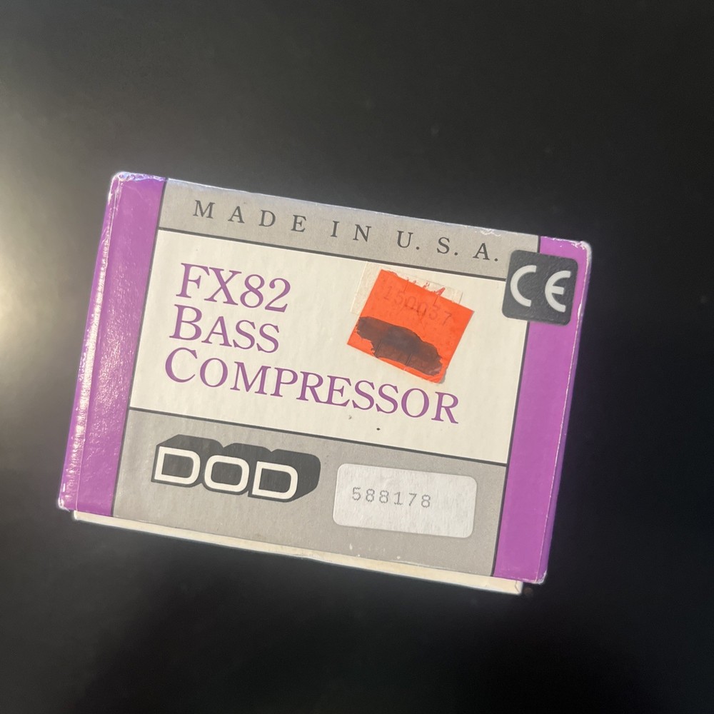 DOD FX82 Bass Compressor Effect Pedal JP