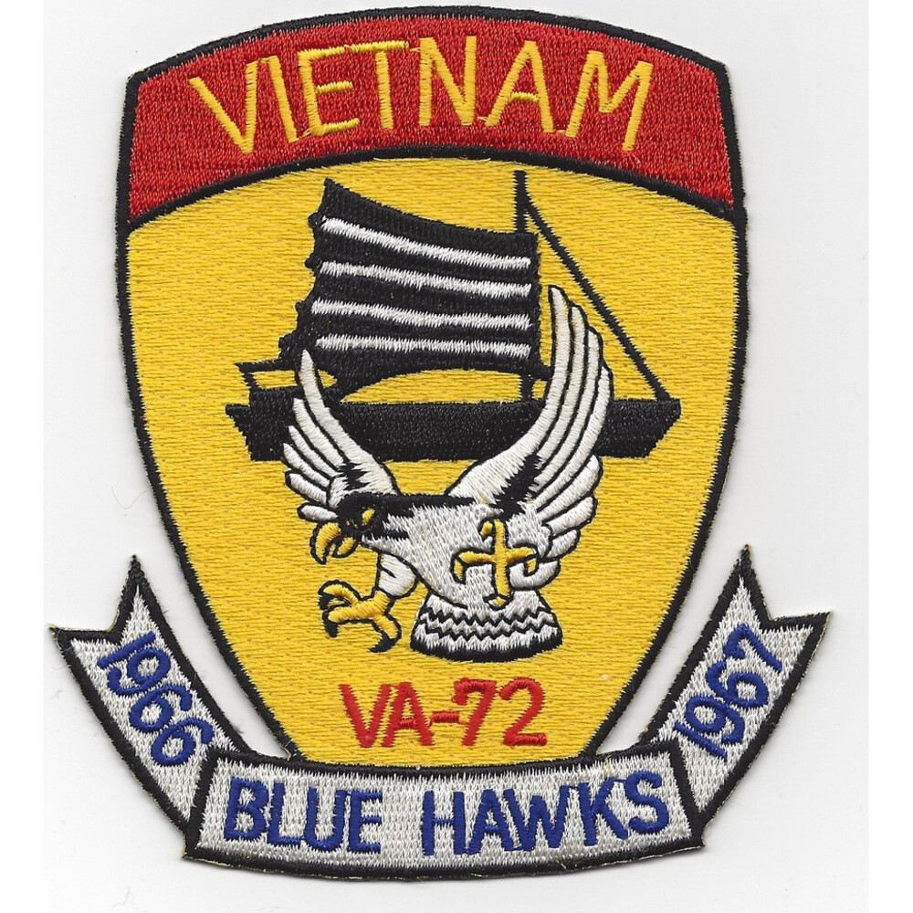 VA-72 Attack Squadron Seventy Two Vietnam 1966-1967 Patch
