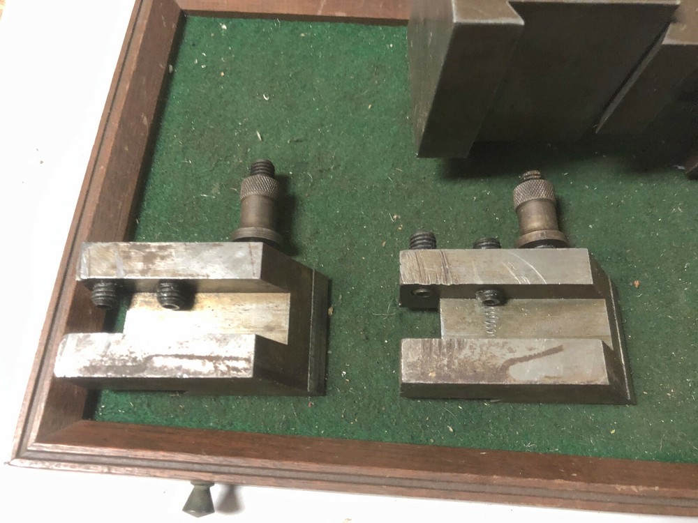 MACHINIST TOOLS LATHE MILL Quick Change Wedge Type Tool Post & Holders Basmt