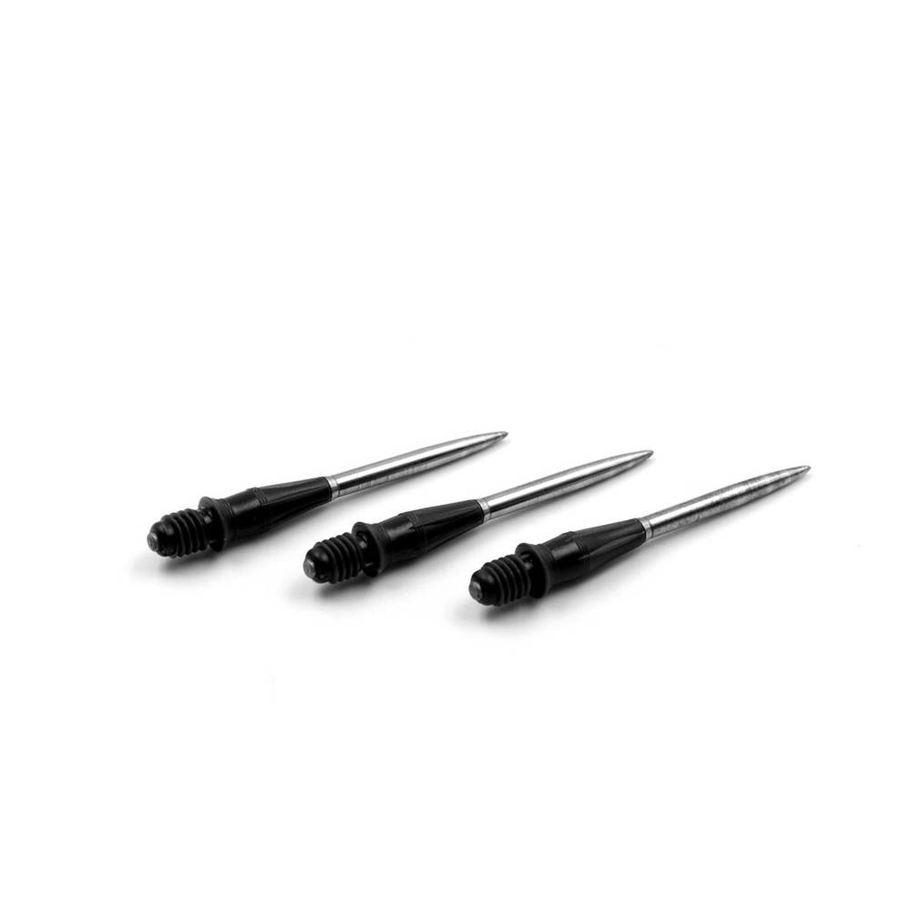 CUESOUL TOUCH-Point Conversion Dart Points for 2BA Soft Tip Darts-Black