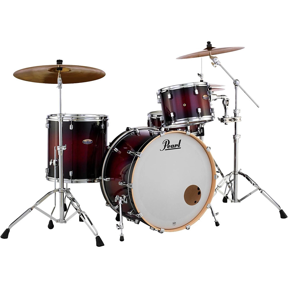 Pearl Decade Maple 3-Piece Shell Pack Gloss Deep Red Burst